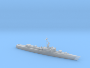 1/1200 Scale DE-1040 USS Garcia Class in Clear Ultra Fine Detail Plastic