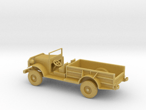 1/87 Scale IHC M-2 4 USMC 4x4 truck in Tan Fine Detail Plastic