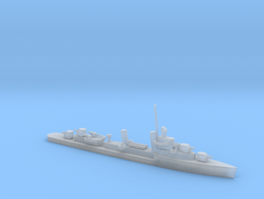 1/1400 Scale Benson Class Destroyer in Clear Ultra Fine Detail Plastic