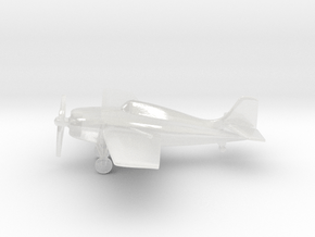 Grumman F4F Wildcat in Clear Ultra Fine Detail Plastic: 1:200