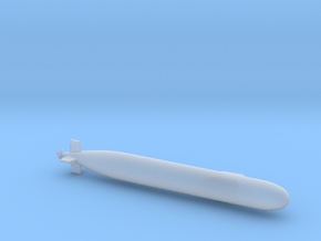 1/600 Scale Shang-class Type 093 Chinese submarine in Clear Ultra Fine Detail Plastic