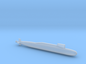 1/1250 Scale Jin-class Type 094 Chinese Submarine in Clear Ultra Fine Detail Plastic