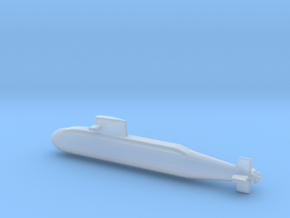 1/1800 Scale Type 039A Chinese Song-class submarin in Clear Ultra Fine Detail Plastic