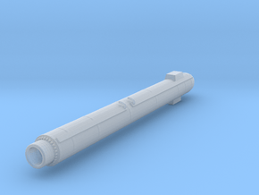 1/285 Scale Russian SS-25 Missile in Clear Ultra Fine Detail Plastic