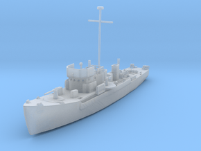 1/400 Scale YMS 1-134 Class Minesweeper in Clear Ultra Fine Detail Plastic