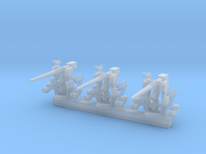 1/240 Scale 3 In 50 Cal Mk 24 Naval Gun in Clear Ultra Fine Detail Plastic