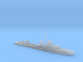 1/700 Scale USS Gridley DD-380 in Clear Ultra Fine Detail Plastic