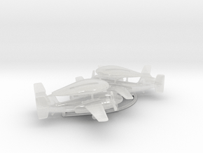 Grumman E-1 Tracer in Clear Ultra Fine Detail Plastic: 1:500