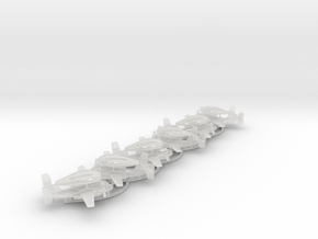 Grumman E-1 Tracer in Clear Ultra Fine Detail Plastic: 1:700