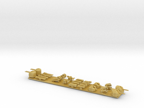 1/700 Scale French Navy Weapons in Tan Fine Detail Plastic