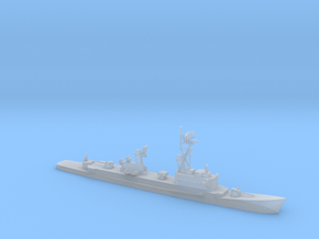 1/1250 Scale USS Charles F Adams DDG-2 Class  in Clear Ultra Fine Detail Plastic