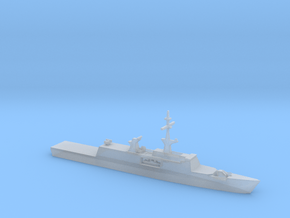 1/1250 Scale French Frigate La Fayette Class in Clear Ultra Fine Detail Plastic