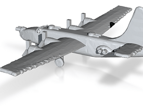 1/700 Scale Consolidated_PB4Y-2_Privateer in Clear Ultra Fine Detail Plastic