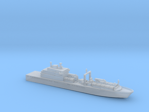 1/1800 Scale Berlin Class Replenishment Ship in Clear Ultra Fine Detail Plastic