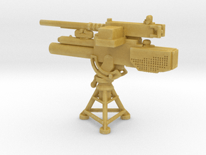 1/56 Scale Mk 2 81mm Mortar with 50 Cal in Tan Fine Detail Plastic