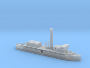 1/285 Scale USS San Pablo (Sand Pebbles) no mast in Clear Ultra Fine Detail Plastic