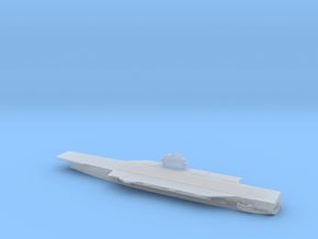 1/6000 Scale USS Forrestal CV-59 in Clear Ultra Fine Detail Plastic
