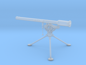 1/35 Scale M18 57mm Recoilless Rifle on Tripod in Clear Ultra Fine Detail Plastic
