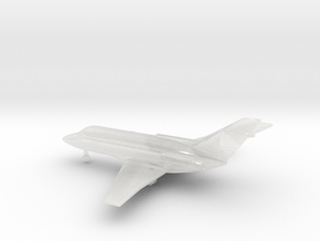 Hawker 800 (BAe 125-800) in Clear Ultra Fine Detail Plastic: 1:350