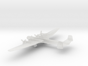 Heinkel He 274 V-1 in Clear Ultra Fine Detail Plastic: 1:500
