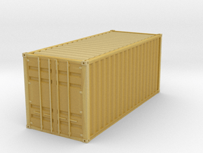 1CC Container scale 1/87 in Tan Fine Detail Plastic