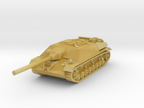 jagdpanzer IV scale 1/87 in Tan Fine Detail Plastic