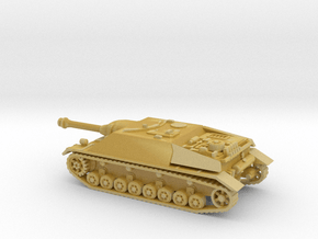 jagdpanzer IV scale 1/100 in Tan Fine Detail Plastic