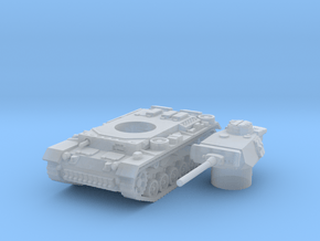 panzer III L scale 1/87 in Clear Ultra Fine Detail Plastic