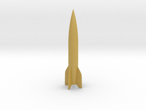 V2 rocket scale 1/87 in Tan Fine Detail Plastic
