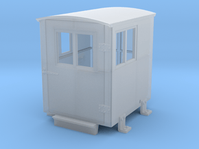 Southern Ry. Doghouse for Large Tenders - O scale in Clear Ultra Fine Detail Plastic