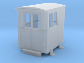 Southern Ry. Doghouse for Small Tenders - O scale in Clear Ultra Fine Detail Plastic