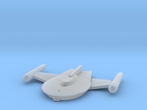 Star Empire Gunboat in Clear Ultra Fine Detail Plastic