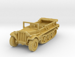 Sdkfz 10 B (open) 1/100 in Tan Fine Detail Plastic