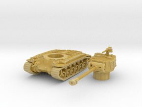 M26 pershing scale 1/160 in Tan Fine Detail Plastic