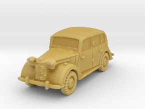 Austin 10 Staffcar 1/100 in Tan Fine Detail Plastic