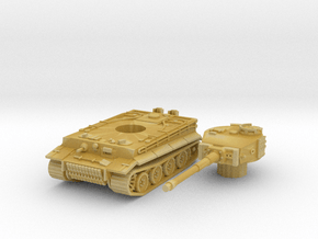 Tiger I (mid) scale 1/144 in Tan Fine Detail Plastic