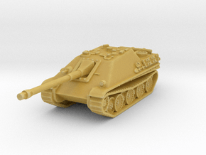 Jagdpanther scale 1/100 in Tan Fine Detail Plastic