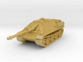 Jagdpanther scale 1/144 in Tan Fine Detail Plastic