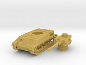 Panzer IV K scale 1/100 in Tan Fine Detail Plastic