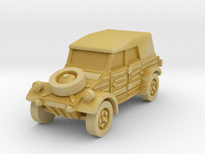 kubelwagen scale 1/160 in Tan Fine Detail Plastic