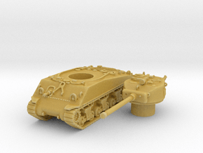 M4A3 76 scale 1/100 in Tan Fine Detail Plastic