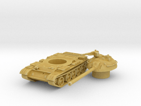 T 54 tank scale 1/285 in Tan Fine Detail Plastic