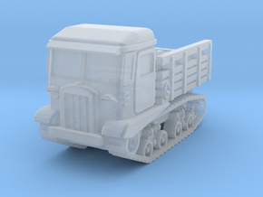 STZ-5 tractor 1/100 in Clear Ultra Fine Detail Plastic