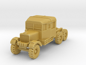 Scammell tractor scale 1/87 in Tan Fine Detail Plastic