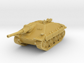 Jagdpanzer 38t Hetzer scale 1/100 in Tan Fine Detail Plastic