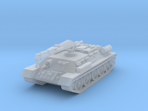 T34 T ARV tank scale 1/72 in Clear Ultra Fine Detail Plastic