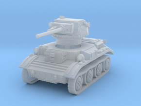 A17 Tetrarch tank 1/160 in Clear Ultra Fine Detail Plastic