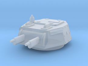 AB 40 turret scale 1/48 in Clear Ultra Fine Detail Plastic