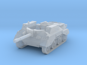 Alecto SPG tank 1/144 in Clear Ultra Fine Detail Plastic