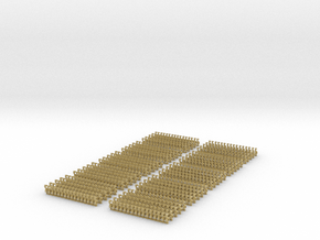 Kurze Kupplungen - 800 Stück in Tan Fine Detail Plastic